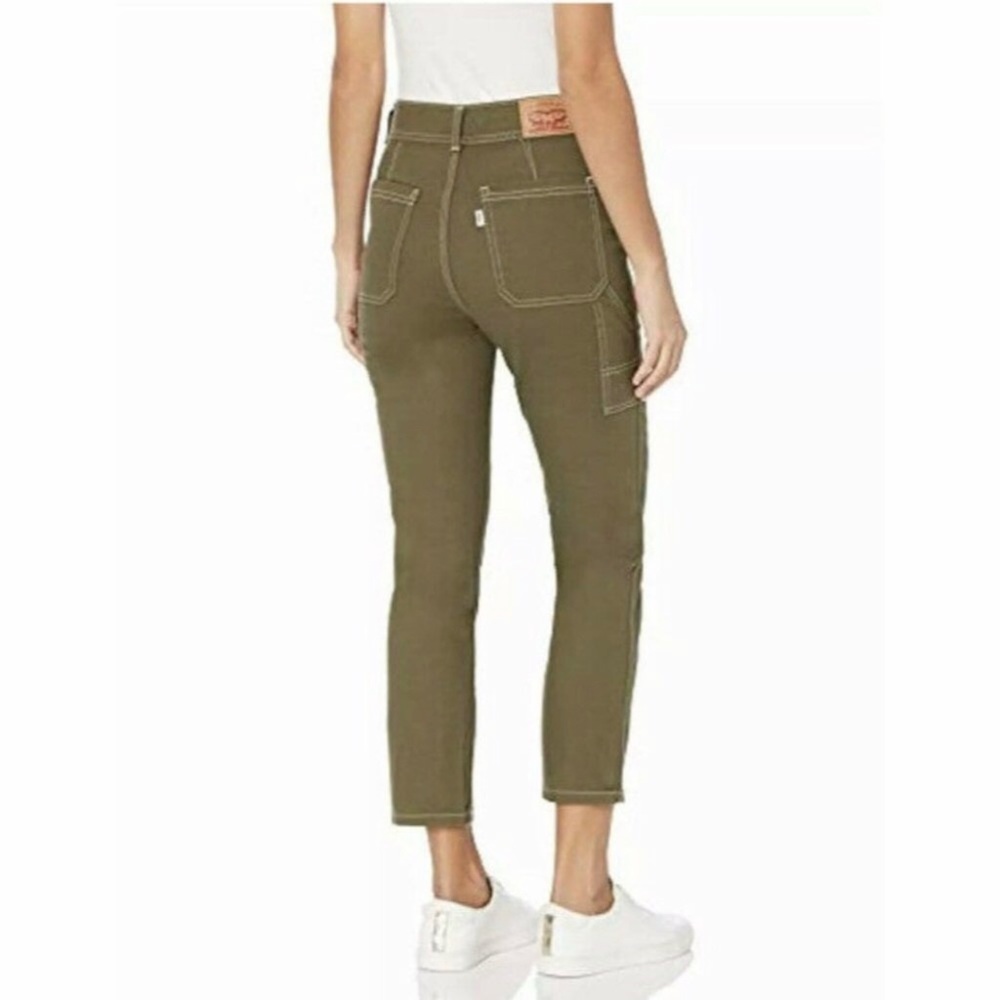 Levi's NWT 724 High Rise Straight Crop Jeans Women 0/25 - Picture 10 of 10
